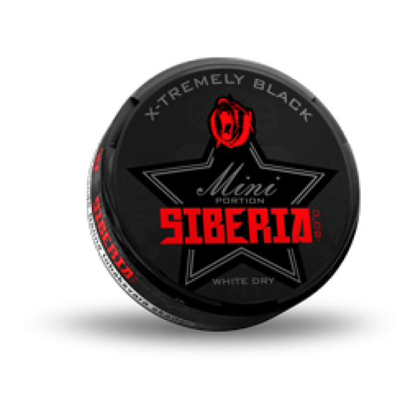 Siberia BLACK White Dry MINI