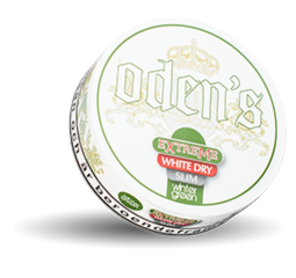 Oden’s Wintergreen Extreme White Dry Slim Chew